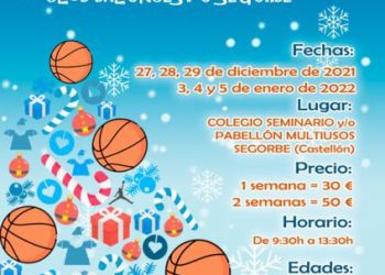 5º Campus de Navidad Club Baloncesto Segorbe