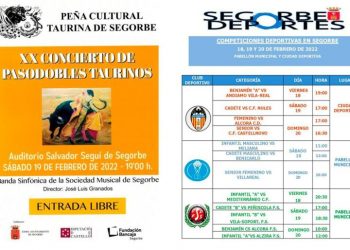 Deportes, Cultura e Igualdad, protagonistas del fin de semana en Segorbe