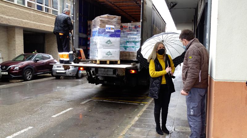 Segorbe envía el material humanitario para Ucrania