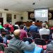 Miembros del Consejo Municipal de Deportes asisten a una charla sobre nutrición deportiva