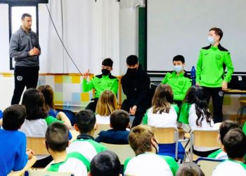 El CDFS Segorbe acerca los valores de su factoría de futsal a los colegios de la ciudad