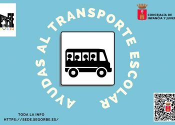 Abierto el plazo para solicitar las ayudas al transporte escolar del curso 2021/22