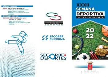 La XXXII Semana Deportiva de Segorbe se celebra del 3 al 12 de junio