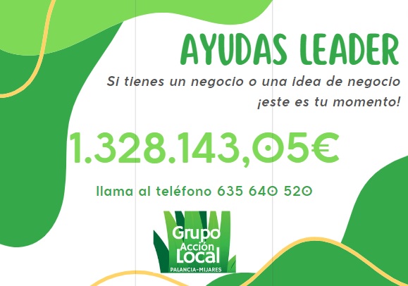 Se convocan las ayudas LEADER por 1.328.143,05€ en el Palancia y Mijares