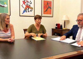 La Alcaldesa de Segorbe se reúne con el Presidente de la Diputación