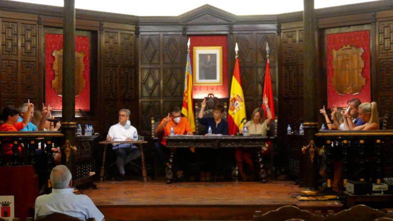 El Pleno del Ayuntamiento ratificó las Cortes de Honor de Segorbe