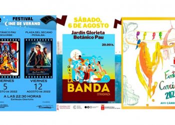 Cine, danza y circo y las Fiestas de Cárrica culminan la primera semana de agosto en Segorbe