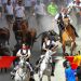 Una caída sin consecuencias en la tercera Entrada de Toros y Caballos de Segorbe