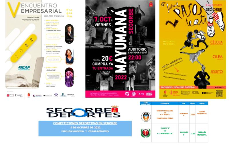Un encuentro empresarial, música y teatro serán los protagonistas de este fin de semana en Segorbe