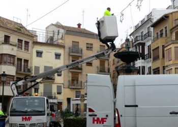 Segorbe instala la iluminación navideña con medidas de eficiencia energética