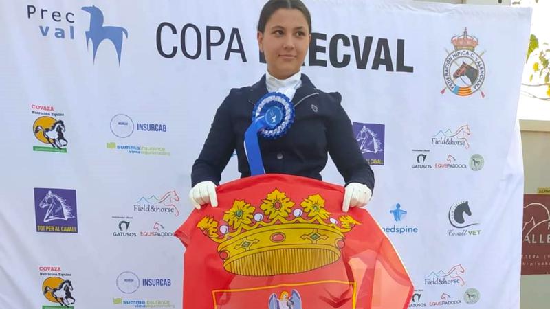 La segorbina Sofía Borrás Fernández Campeona de la Comunidad Valenciana en Doma Clásica