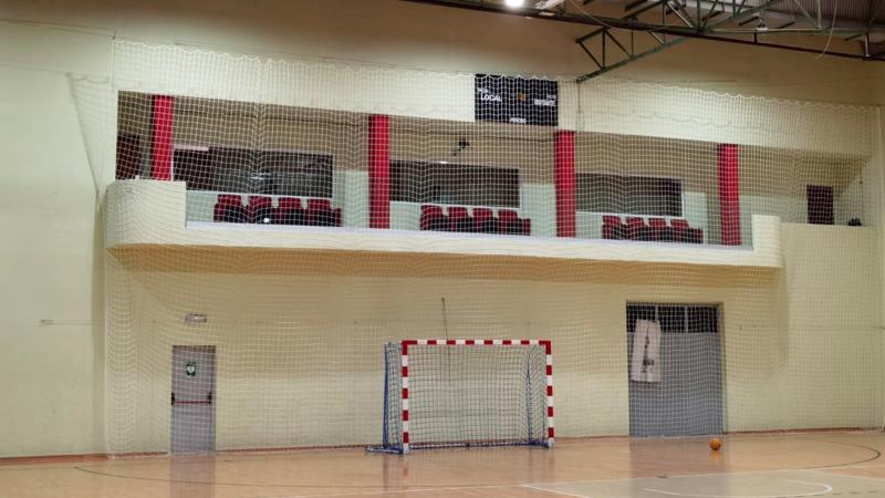 Nueva actuación de mejora en el pabellón polideportivo de Segorbe