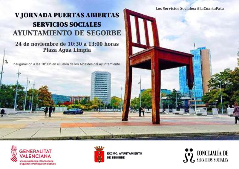Servicios Sociales de Segorbe celebra su V Jornada de Puertas Abiertas