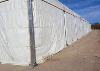 Segorbe instala una carpa en el verbenódromo