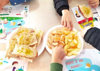 Unos 200 escolares disfrutaron de los Desayunos Saludables del Ayuntamiento de Segorbe