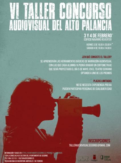 Abiertas las inscripciones para el VI Taller-Concurso Audiovisual del Alto Palancia