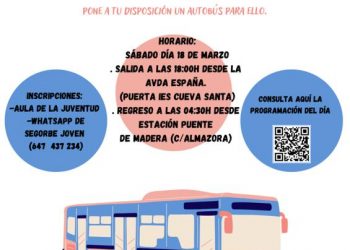 Segorbe Joven organiza autobuses gratuitos para las Fallas y la Magdalena
