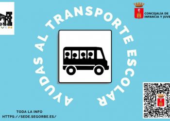 Ayudas de hasta 300 euros al transporte escolar del curso 2022/23