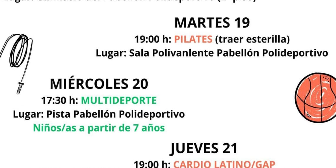 El lunes comienzan las jornadas de puertas abiertas de la campaña deportiva de Segorbe