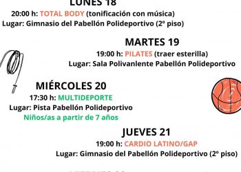El lunes comienzan las jornadas de puertas abiertas de la campaña deportiva de Segorbe