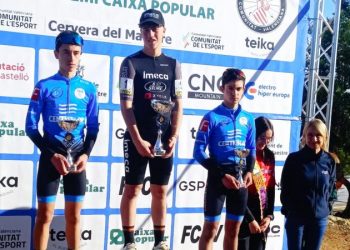 El segorbino Hugo Arnalte Alegre consigue la 2ª plaza en el Ciclocross de Cervera del Maestre