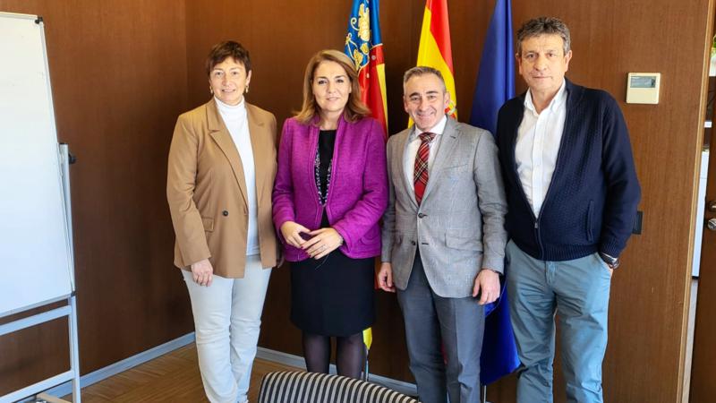 La Alcaldesa de Segorbe se reúne con la Vicepresidenta Segunda de la Generalitat