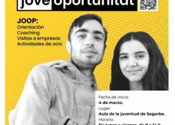 El Aula de la Juventud de Segorbe acogerá el programa “Jove Oportunitat”