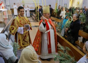 Los fieles segorbinos salen al encuentro de Jesús en el Domingo de Ramos