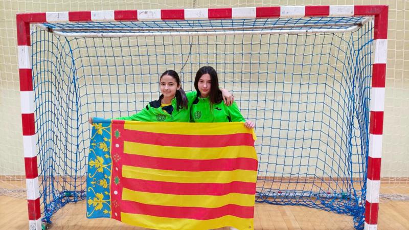 Nora Barea y Celia Cases, jugadoras del CDFS Segorbe, viajan a Galicia para participar en el Campeonato de España Sub14