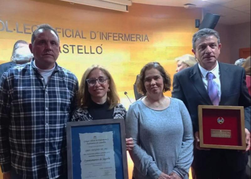 El Ayuntamiento de Segorbe recibe la Insignia de Oro del Colegio de Enfermeros y Enfermeras de Castellón