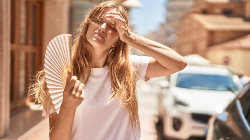 Riesgo naranja para la salud por calor en Segorbe