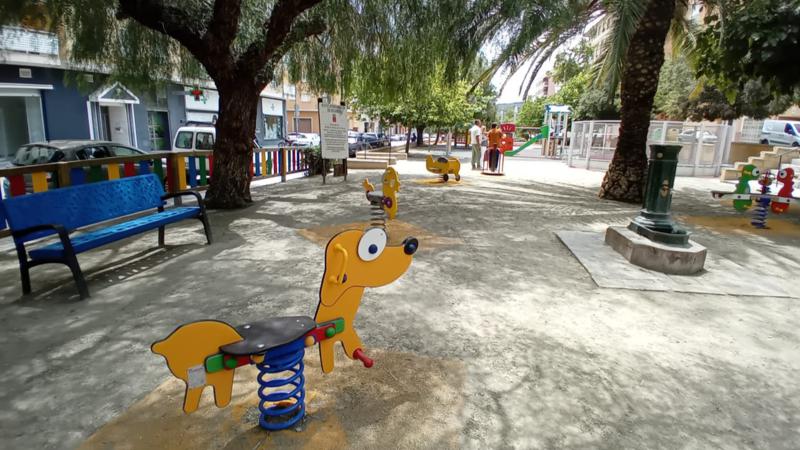 El Ayuntamiento realiza tareas de mantenimiento en parques segorbinos