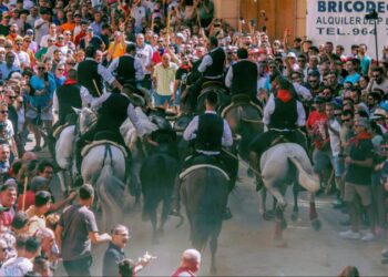 Segorbe celebra una rápida y exitosa cuarta Entrada de Toros y Caballos