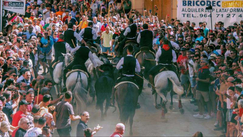 Segorbe celebra una rápida y exitosa cuarta Entrada de Toros y Caballos
