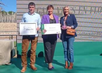 Segorbe recibe el premio Stars for Europe de Viles en Flor