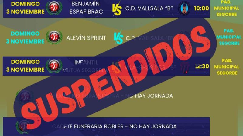 Se cancelan los actos de clubs y asociaciones este fin de semana