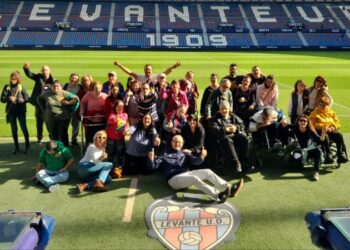 El Centro Ocupacional Alto Palancia disfruta del estadio de Levante UD