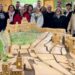 Una maqueta de la muralla de Segorbe preside el Edificio Glorieta