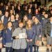 El Colegio Seminario visita el Ayuntamiento y entrega una postal navideña