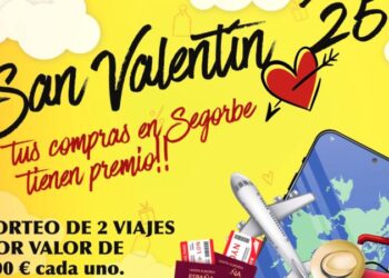 La campaña de San Valentín 2025 sorteará dos premios valorados en 300 euros