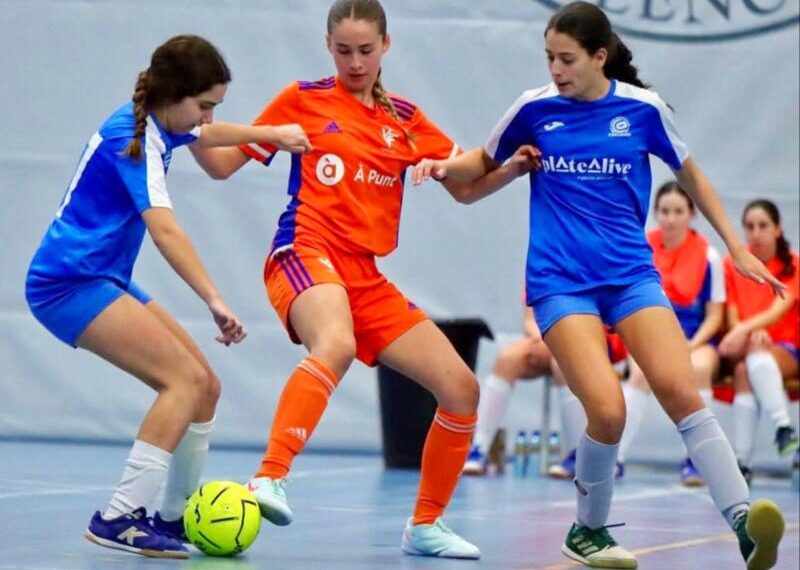Manuela Guillén disputa el amistoso de la Selección Autonómica Sub14 Valenta
