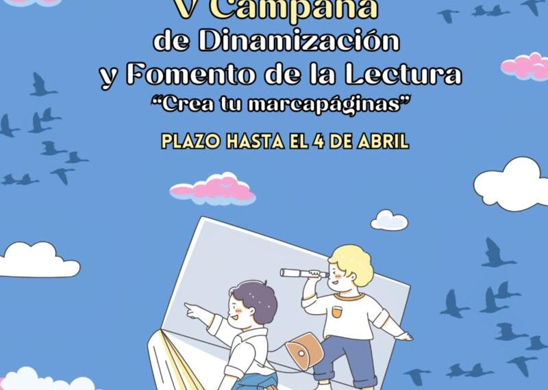 Convocado el V Concurso de diseño de marcapáginas para el fomento de la lectura