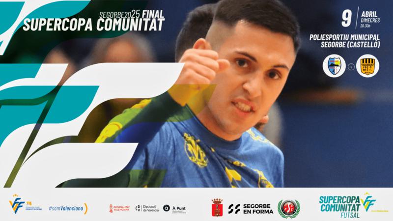 Segorbe será la sede de la final de la II Supercopa Comunitat Valenciana que disputarán Servigroup Peñíscola y FS Picassent