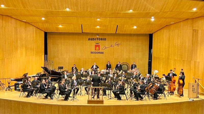 La Banda Sinfónica S.A.M. La Unió de Quart de Poblet ofreció un concierto espectacular en Segorbe