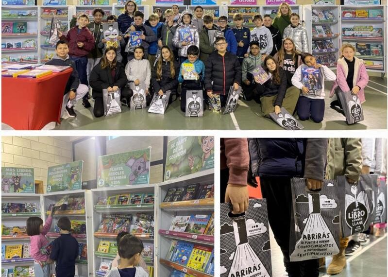 El CEIP Pintor Camarón promueve la lectura con una innovadora Feria del Libro
