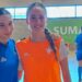 Manuela Guillén y Celia Cases, jugadoras del CDFS Segorbe, acuden a las tecnificaciones Valenta de la FFCV