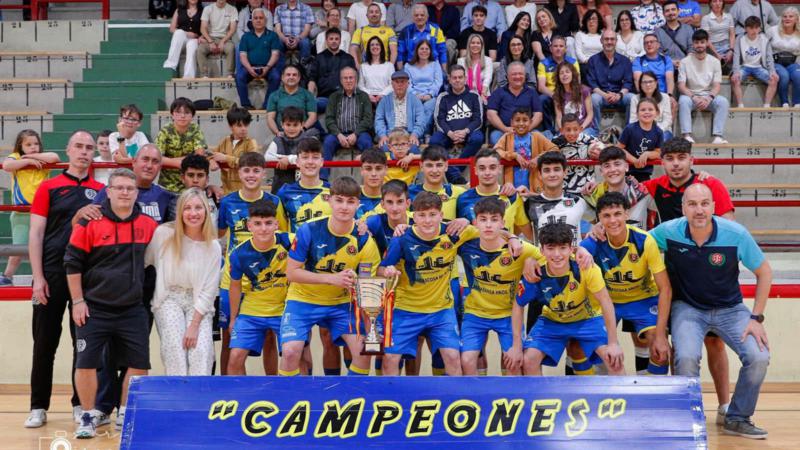El Construcciones Carrascosa campeón de liga autonómica juvenil