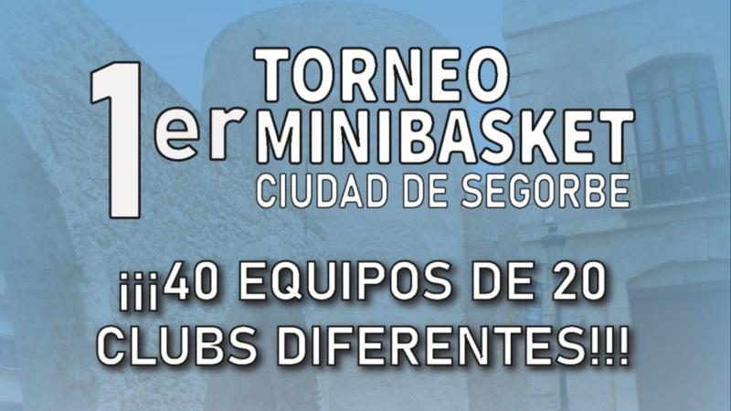 Segorbe reunirá a 40 equipos de 20 clubes en su 1er Torneo Minibasket