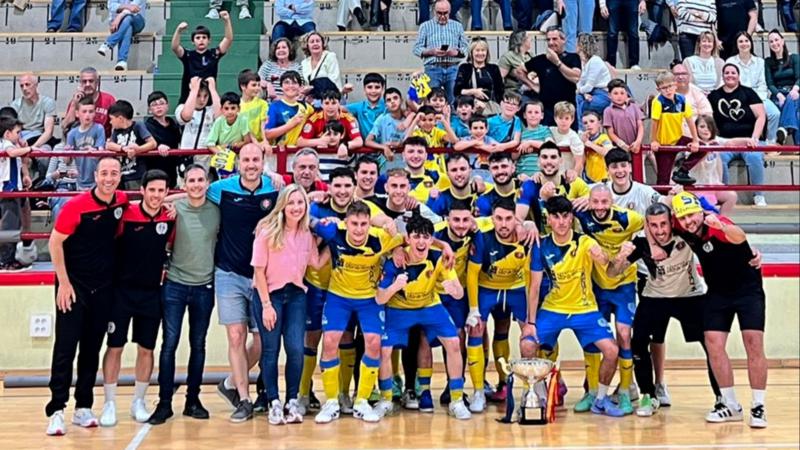 El Viveros Mas de Valero suma el punto que le faltaba ante el CD Santa Ana y se proclama campeón