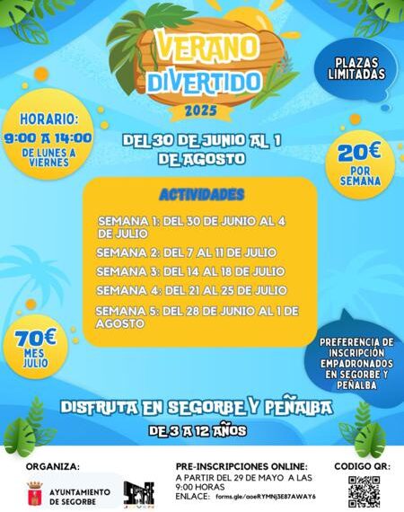 Vuelve ‘Verano Divertido’ a Segorbe